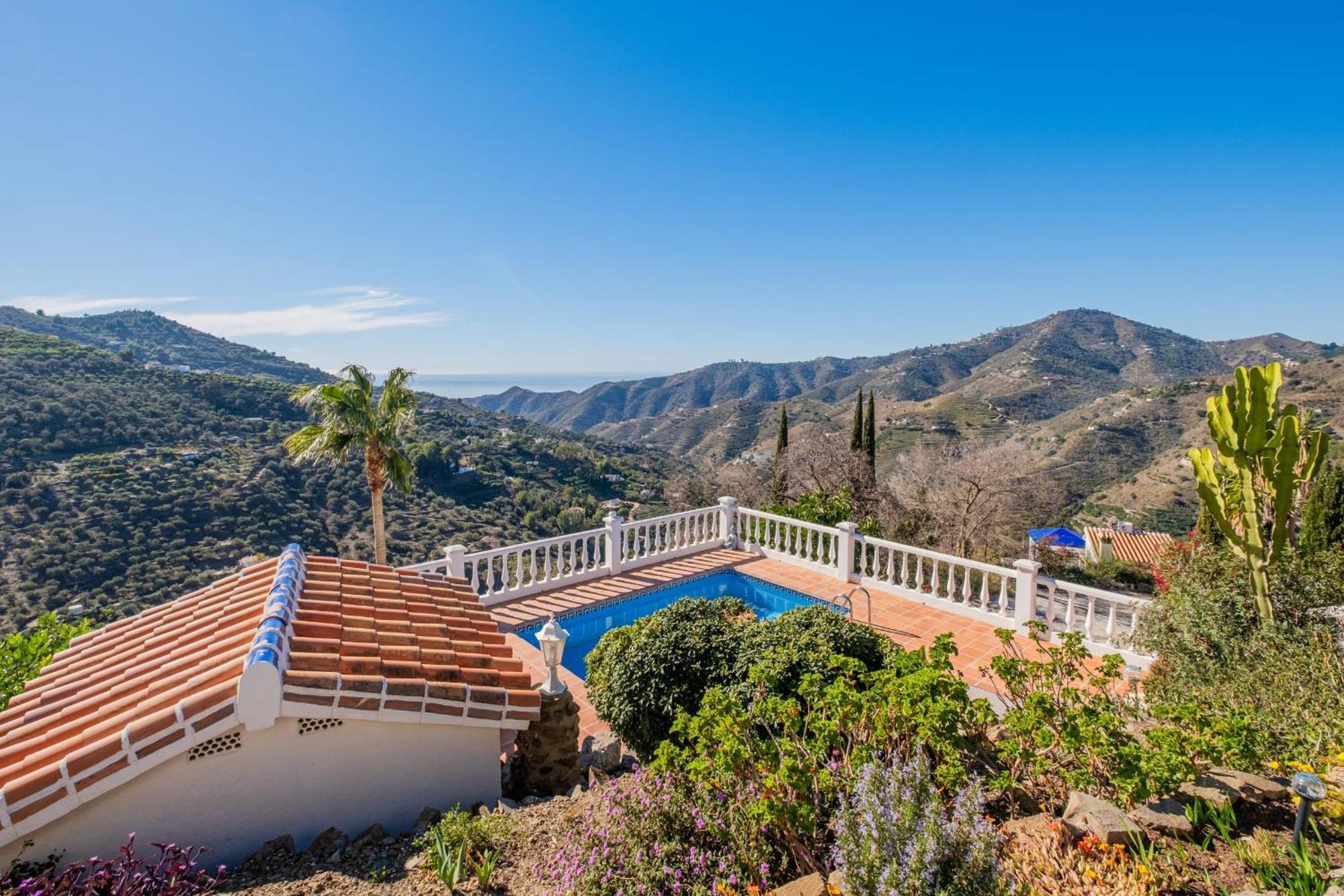 Casa La Siesta Villa With Magical View Own Pool Μάλαγα Εξωτερικό φωτογραφία